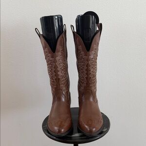 Women’s - Coconuts by Bandalero Choco/Beige - Western Boot - Size 6
